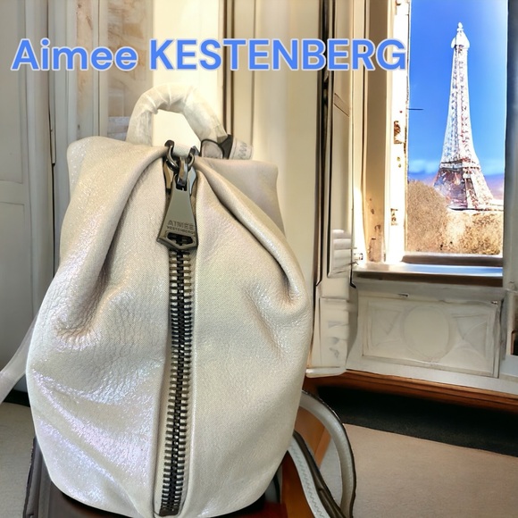 AIMEE KESTENBERG NEW Tamitha GENUINE LEATHER MINI BACKPACK - Picture 3 of 15